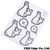 VANQUISH FXXKING RABBITS STICKER画像