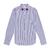 MR.GENTLEMAN STRIPE SHIRTS W/TRIANGLE COLLAR MG14F-SH03画像