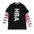 HOOD BY AIR. DOUBLE SLEEVE TEE BLACK HBAF14-KT54-CWB画像