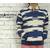 DENIM & SUPPLY Ralph Lauren ショールカラー ネイティブ柄 セーター画像