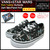 VANS × STAR WARS Kids Toddler Authentic Dark Side/Planet Hoth VN-0XFXEXA画像