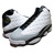 NIKE AIR JORDAN 13 RETRO WHITE/TROPICAL TEAL-BLACK-WOLF GREY 414571-115画像