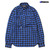 atmos PLAID SPORT B.D. SHIRT BLUE/BLACK ATS-NF-0002-1画像