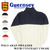 GUERNSEY WOOLLENS POLO ARAN SWEATER WITH CONTRAST COLOR F14G-04画像