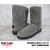 MINNETONKA SHORT PUG BOOT #3571T GRY SHEEPSKIN画像