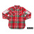 KROD CHAIN LINK L/S FLANNEL SHIRT GREENxRED画像