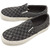 VANS CLASSICS CLASSIC SLIP-ON(OVERWASHED)BLACK/CHECKER VN-0ZMRFIX画像
