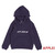 APPLEBUM AB ロゴ刺繍スウェットパーカー NAVY画像