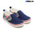crocs DECO ATMOS PATCHWORK SNEAKER GS NAVY/WHITE 200763-462画像