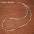 Colina Yazzie HEISHI BEADS NECKLACE BEIGE画像