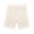 KURO Cotton Linen 5G Border Knit Shorts 961048-80画像