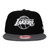 NEW ERA LOS ANGELES LAKERS 2T TEAM-BASIC SNAPBACK BLACKxGRAPHITE FFNELAL167画像