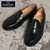 SANDERS 9486B MADRID BUTT SEAM LOAFER画像