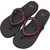 SANUK IBIZA MONACO BLACK/FUCHSIA SWS3058-BKFS画像