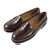 G.H.BASS WAYFARER BOX LEATHER BURGUNDY画像