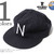 EBBETS FIELD FLANNELS × WAREHOUSE BASEBALL CAP NEWARK BEARS 1947画像