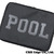 the POOL aoyama POOL PC CASE BLACK画像