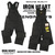 IRON HEART 12oz WABASH STRIPE DOUBLE KNEE OVERALLS IH-819画像