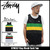 STUSSY Flag Mesh Tank Top 114765画像