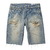 FUCT SSDD DAMAGED DENIM SHORTS 4100画像