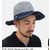 HTML ZERO3 Warren Long Brim Hat HED232画像