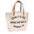 STANLEY & SONS CIRCLE LOGO TOTE(S) MADE IN U.S.A./natural x black画像