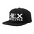 HEX ANTISTYLE SNAPBACK CAP (BLACK&times;WHITE) HAR-281画像