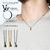 VIRGO V-studs 925 necklace画像