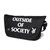 FUCT SSDD OUTSIDE OF SOCIETY MESSENGER BAG (BLACK×WHITE) 4411画像