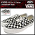 VANS OG Era LX Canvas Checkerboard Black VAULT VN-0OZDGEY画像