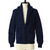MAISON KITSUNE RIBBED-WOOL CARDIGAN画像