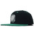 In4mation IN4M FYI SNAPBACK BLACKxGREEN IMT145画像