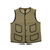 BROWN'S BEACH JACKET by FULLCOUNT EARLY VEST BBJ6-001画像