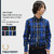 FRED PERRY Tipped Rib End On End Flannel Check L/S Shirt JAPAN LIMITED F4367画像