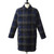 MAISON KITSUNE OVERSIZE CHECK CLASSIC COAT画像