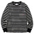 FUCT FUCT SSDD BORDER L/S TEE (BLACK) 7700画像