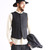 GOLD COTTON / WOOL HERRINGBONE WORK VEST GL13383画像