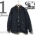 TENDER Co. NAVY BOX CLOTH 450 HIGH BACK SHIRT画像