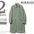 AURALEE ウォッシュドダブルクロス ロングコート A5AC01WC画像