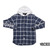 10DEEP WORK HOODED FLANNEL SHIRT NAVY画像