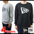 NEW ERA SWEAT CREW NECK FLAG LOGO 11227699/11227698/11165717画像