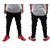 BLACK KAVIAR MESMO SWEAT PANTS画像