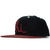 In4mation HI CARDS SNAPBACK BLACKxCARDINAL IMT152画像