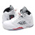 NIKE AIR JORDAN 5 RETRO SUPREME WHITE/BLACK-VARSITY RED 824371-101画像