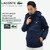 LACOSTE BH320E Cotton Pique Hoodie Down JKT画像