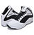 AND1 OVERTIME MID white/black/white D1076MWBW画像