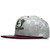 Mitchell & Ness ANAHEIM MIGHTY DUCKS UPFIELD SNAPBACK SILVERxMAROON LVMNAMD008画像