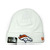 NEW ERA DENVER BRONCOS BASIC BEANIE WHITE FFNEDVB053画像