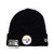 NEW ERA PITTBURGH STEELERS BASIC BEANIE BLACK FFNEPS049画像