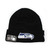 NEW ERA SEATTLE SEAHAWKS BASIC BEANIE BLACK FFNESSH048画像
